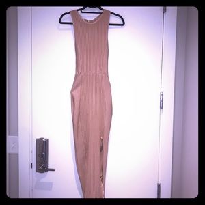 Tan Bandage Dress